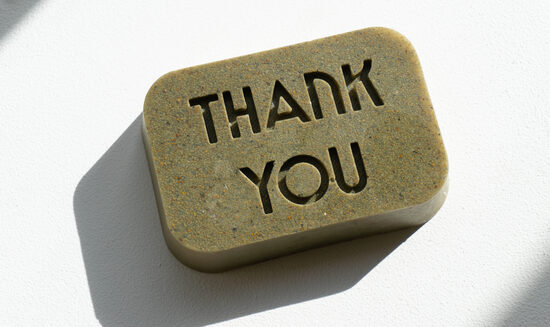 THANK YOU - nātru/zaļo mālu ziepes ķermenim un sejai