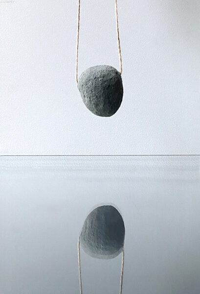 Akmens striķī - zilo mālu ziepes ķermenim un sejai